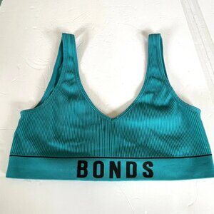 Bonds Original Green Bralette Size Medium